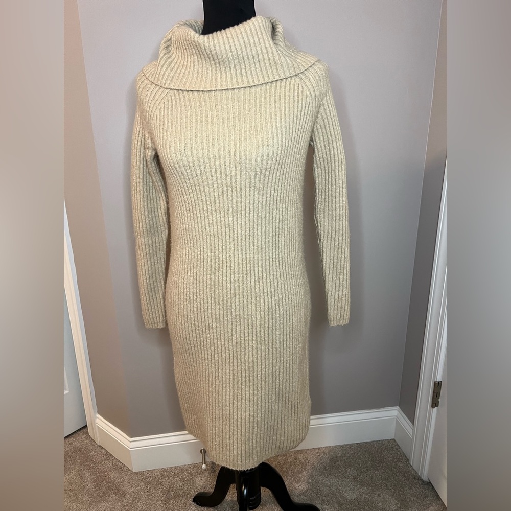 Philosophy beige sweater dress. Sz XS.